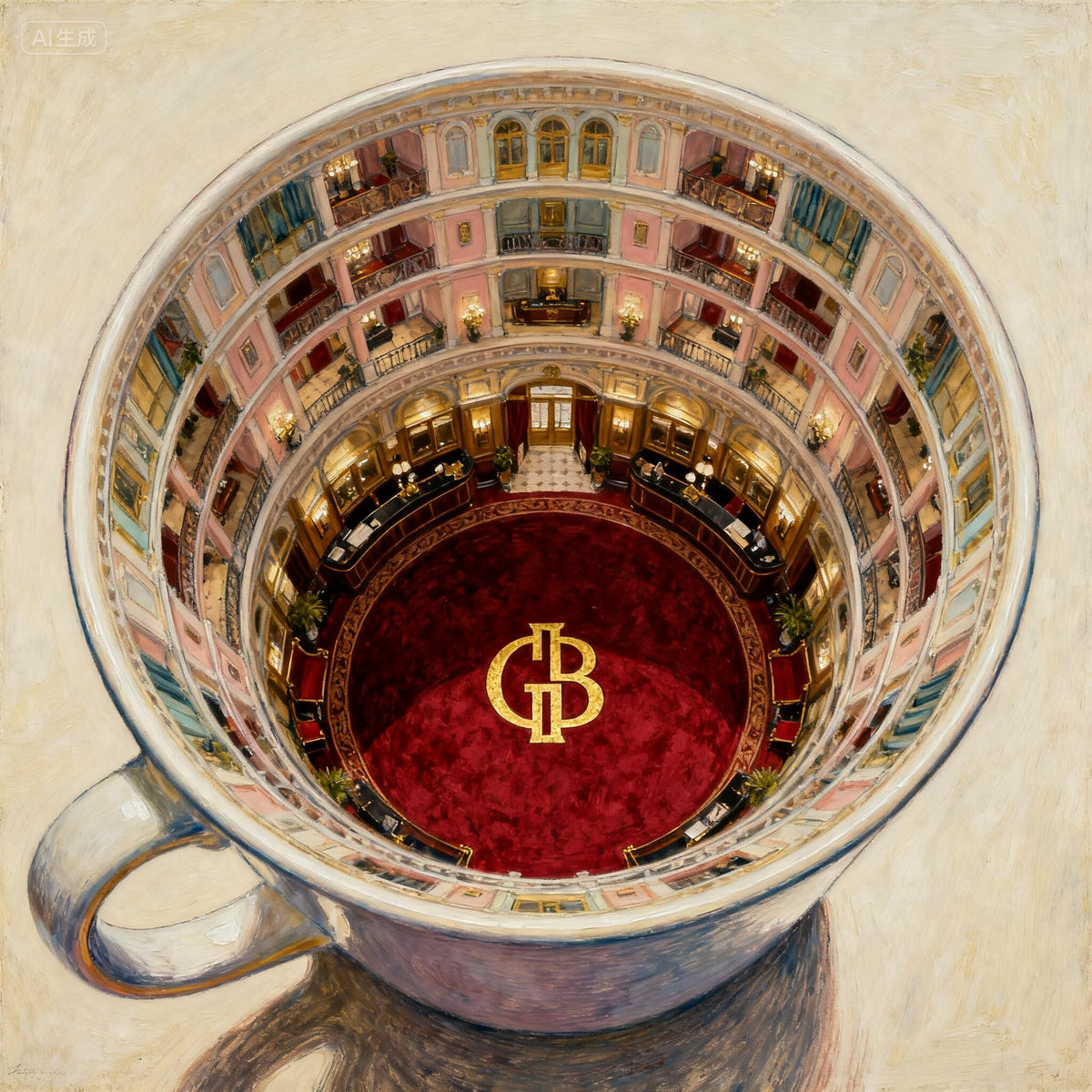 Cup World Series: The Grand Budapest Hotel Mug — Wes Anderson Aesthetic Art Cup