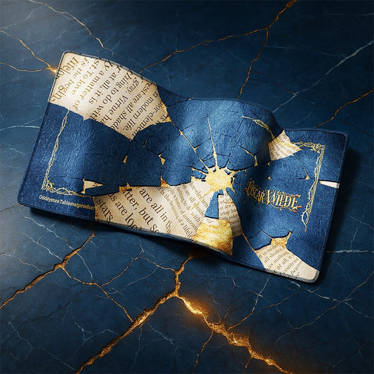 Oscar Wilde Gilded Sorrow Schreibtischunterlage Dicke 4mm