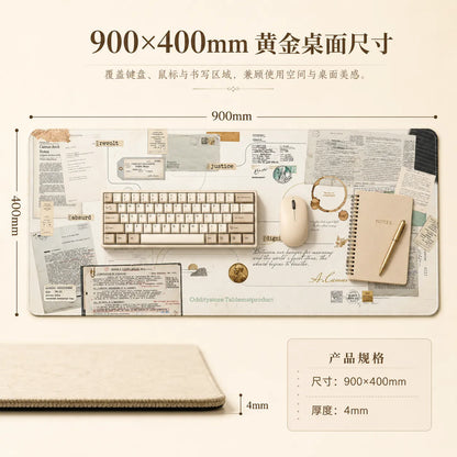 Camus Breath of Existence Desk Mat