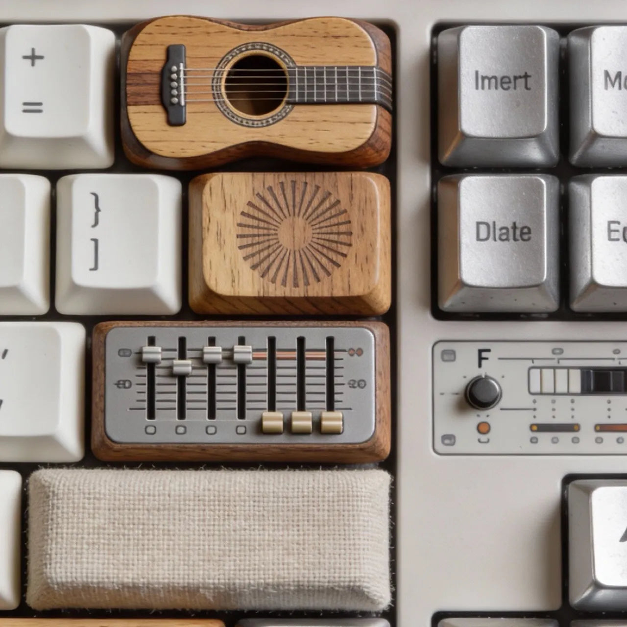 Guns & Flowers Knockin’ On Heaven’s Door Keycap Set