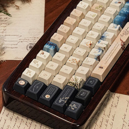 Emily Dickinson-Inspired Custom Keycaps – Handcrafted Literary Art for Your Keyboard – Novelty keycaps