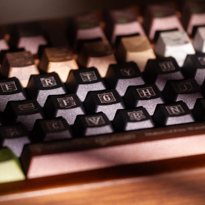 Ollivander's Wand Keycap Set - Harry Potter, Wizard, Magical themed keycaps - English Font - Novelty keycaps