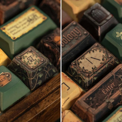 Herbology - Magical themed keycaps - Novelty keycaps