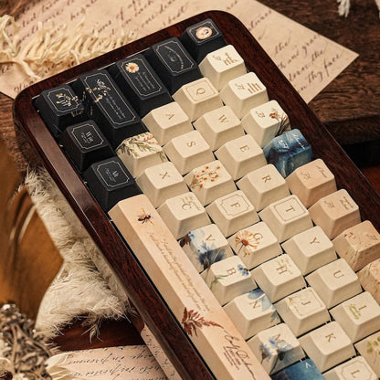 Emily Dickinson-Inspired Custom Keycaps – Handcrafted Literary Art for Your Keyboard – Novelty keycaps