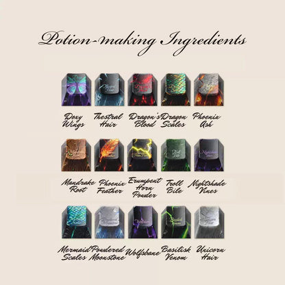 Potion Class Keycaps - Harry Potter, Wizard, Magical themed keycaps