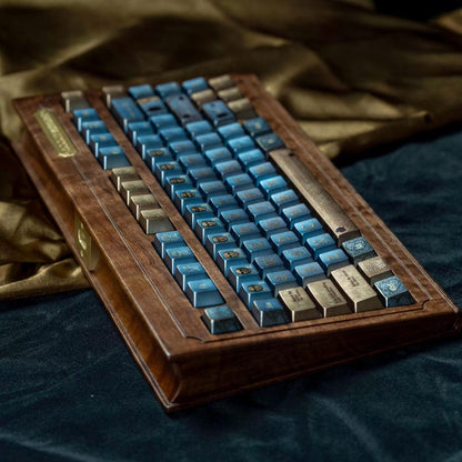 Oscar Wilde key caps - Literary Keyboard - Gothic Keycaps