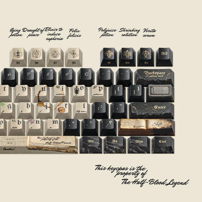 Potion Class Keycaps - Harry Potter, Wizard, Magical themed keycaps