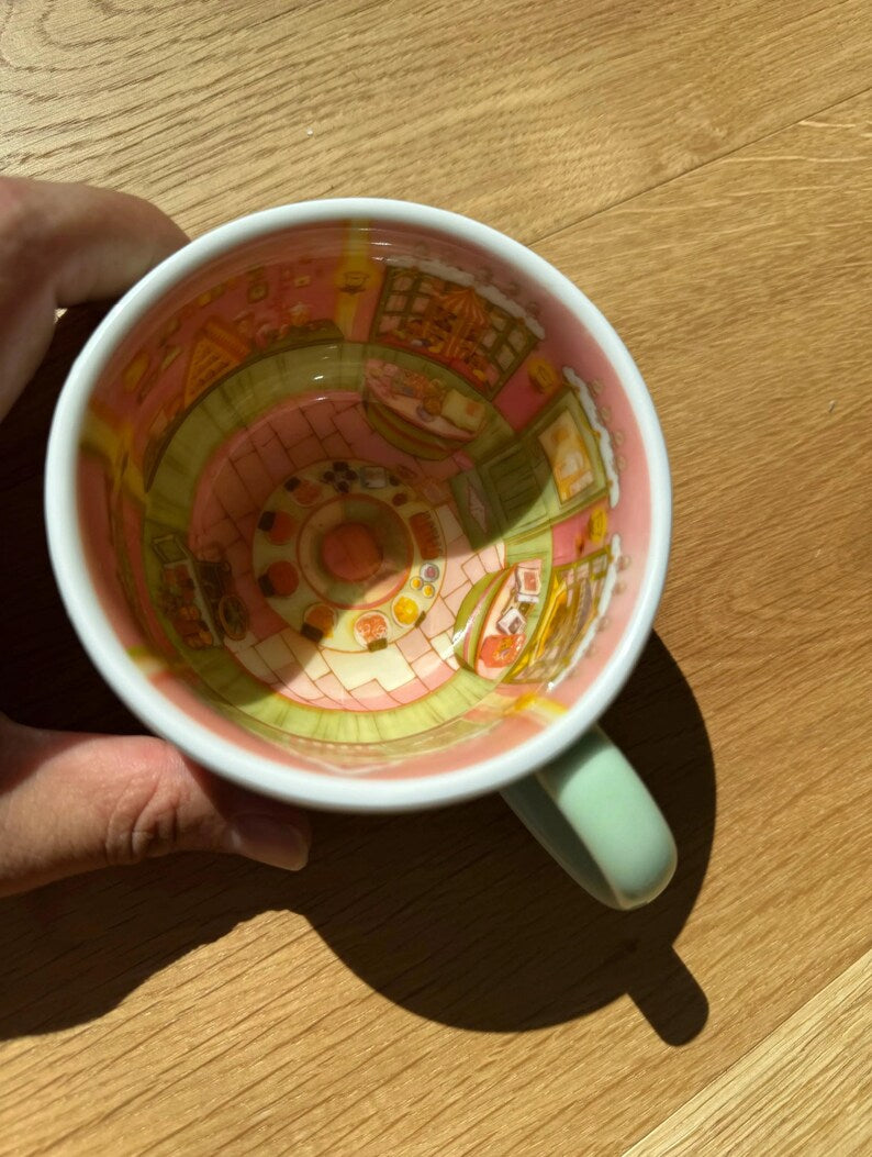 Candy Parlour Ceramic Mug | Pottery Coffee Cup Birthday Gift