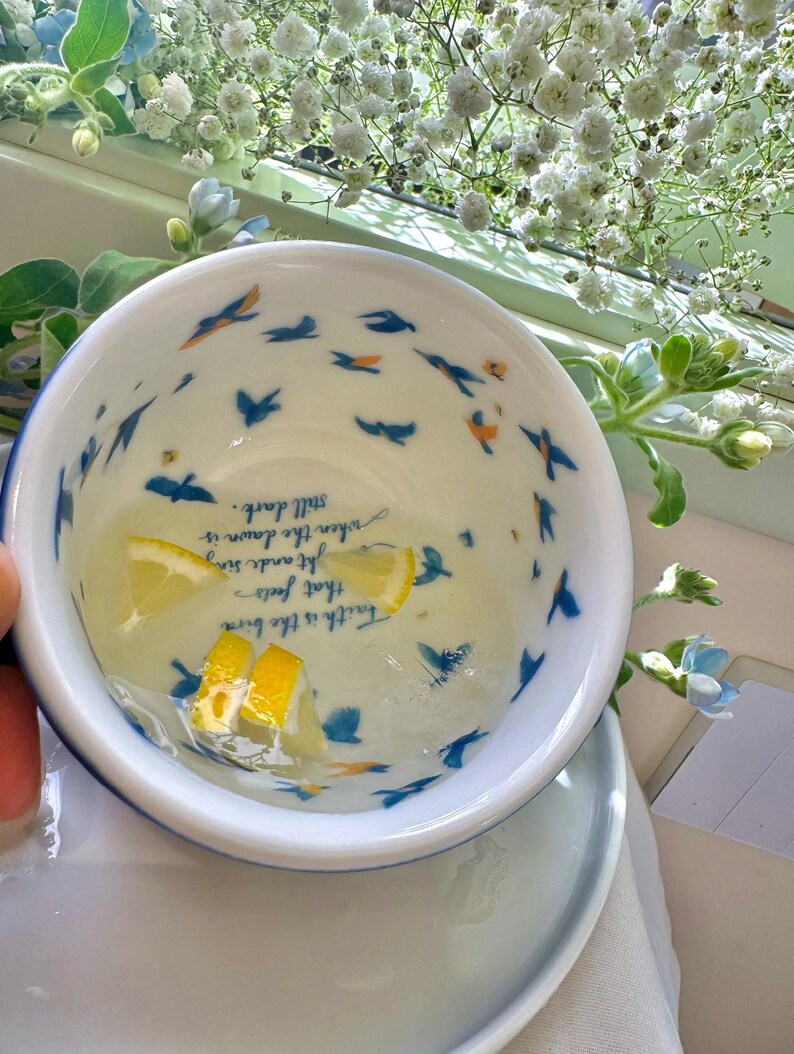 Dawnbird Pottery Mug | Birthday Gift Ceramic Coffee Cup