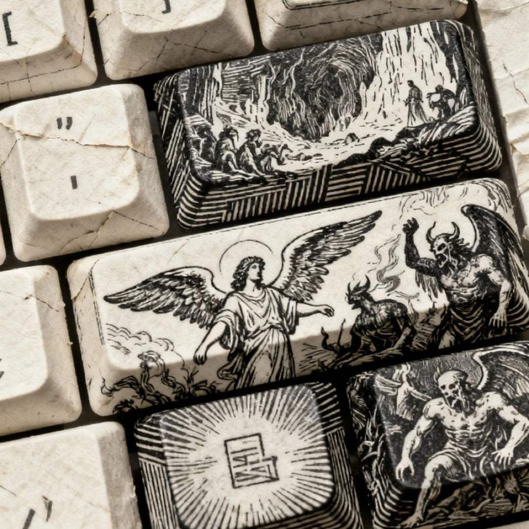 [Pre-order] Dante's Divine Comedy · Doré Edition: Devil & Angel Keycaps
