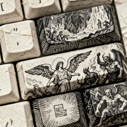 [Pre-order] Dante's Divine Comedy · Doré Edition: Devil & Angel Keycaps