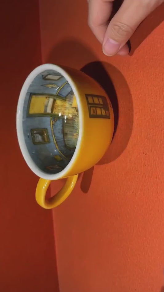 Van Gogh’s Bedroom Pottery Ceramic Mug | Birthday Present Coffee Cup