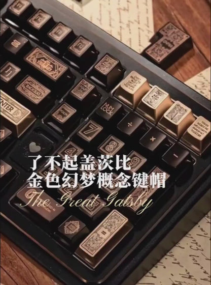 グレート・ギャツビー キーキャップセット – 文学巨匠シリーズ