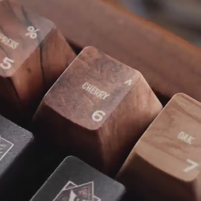 Ollivander's Wand Keycap Set - Harry Potter, Wizard, Magical themed keycaps - English Font - Novelty keycaps